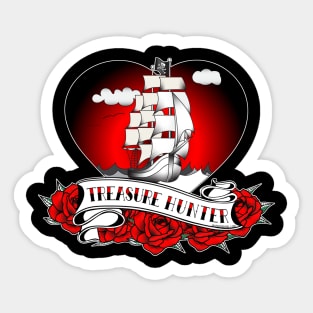 Treasure Hunter Sticker